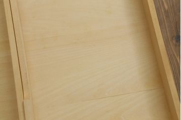 中古　北海道民芸家具　和洋どちらのお部屋にも馴染みやすいタンス(衣装箪笥、収納箪笥、着物箪笥、和タンス、引き出し)(R-072707)