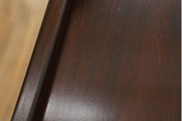 中古　松本民芸家具　上品な色合いが魅力!!シックな雰囲気漂うB型ワゴン(キャスターワゴン、サイドワゴン、キッチンワゴン、花台)(R-072726)