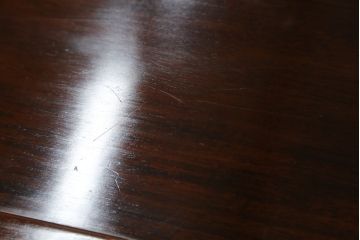 和製アンティーク　花梨(カリン)材　品のある佇まいが美しい飾り棚(茶棚、茶箪笥、違い棚、戸棚、収納棚)(R-072730)