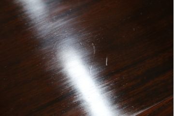 和製アンティーク　花梨(カリン)材　品のある佇まいが美しい飾り棚(茶棚、茶箪笥、違い棚、戸棚、収納棚)(R-072730)