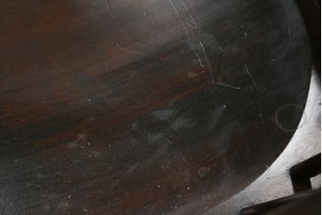 中古　松本民芸家具　#91型　落ち着きのある大人カフェ風インテリアが叶うアームチェア2脚セット(キャプテンチェア、板座チェア、椅子、ダイニングチェア、イス)(定価2脚で約26万円)(R-072757)
