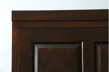 中古　美品　松本民芸家具　DII-12型　スリムで取り入れやすいワードローブ　定価約46万円　(R-072760)