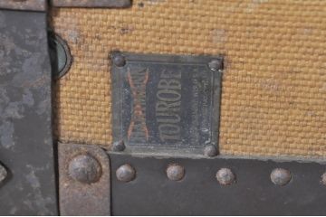 アメリカビンテージ　Hartmann Tourobe(ハートマン) ディスプレイにお勧めのトランク(鞄、カバン、ディスプレイ、ヴィンテージ)(R-072764)