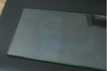 和製アンティーク　希少サイズ!!　レトロな雰囲気漂う薄型壁掛けガラスケース　(R-072773)