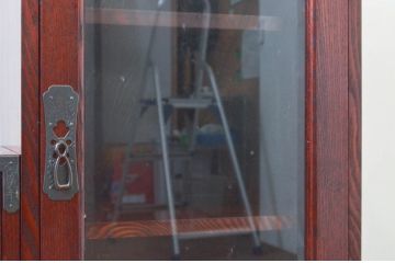 中古　美品　欅産業　仙台民芸箪笥(仙台箪笥)　和モダンな佇まいが魅力的なテレビ台ユニット(テレビボード、リビングボード、ローチェスト、和タンス、収納箪笥、飾り棚、収納棚、戸棚、サイドキャビネット)(R-072789)