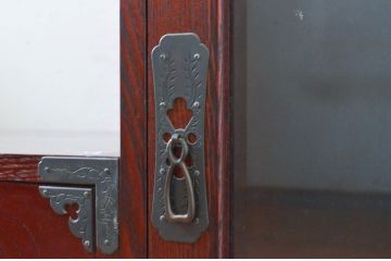 中古　美品　欅産業　仙台民芸箪笥(仙台箪笥)　和モダンな佇まいが魅力的なテレビ台ユニット(テレビボード、リビングボード、ローチェスト、和タンス、収納箪笥、飾り棚、収納棚、戸棚、サイドキャビネット)(R-072789)
