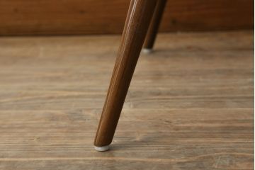 アメリカビンテージ　Hermanmiller(ハーマンミラー社)　Charles & Ray Eames(チャールズ&レイ・イームズ)　ドゥエルレッグベース(ウォールナット)　ロイヤルブルー　様々なシーンで使い勝手の良いシンプルなフォルムのシェルチェア(ダイニングチェア、椅子、イス、ヴィンテージ)(定価約12万円)(R-072796)