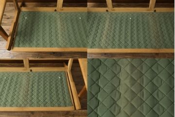 北欧家具　デンマークビンテージ　本革(レザー)　GETAMA(ゲタマ)　Hans J Wegner(ハンス・J・ウェグナー)　GE290　くつろぎの空間を演出するアーム付き3人掛けソファ(3P、三人掛け、アームソファ、トリプルソファ、3シーター、北欧、ヴィンテージ)(R-072801)