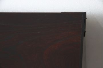中古　美品　岩谷堂箪笥　桜木家具店作　黒々とした金具が重厚な雰囲気を高める和箪笥(チェスト、整理箪笥、収納たんす、衣装タンス、洋服箪笥、野郎タンス、引き出し)(R-072804)