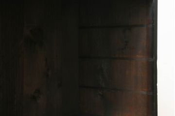 和製アンティーク　薬箪笥リメイク　年月を重ねた味わいが魅力の収納棚(戸棚、飾り棚、引き出し、キャビネット)(R-072813)