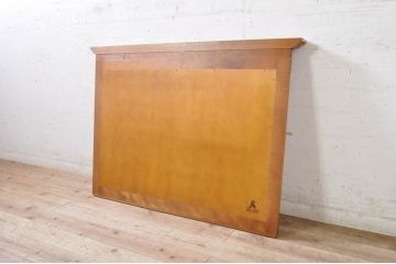 中古　美品　横浜ダニエル(daniel)　アーリーアメリカン　A-401吊鏡　気品漂う洗練されたデザインが魅力的な壁掛けミラー(壁掛け鏡、ウォールミラー)(R-072820)