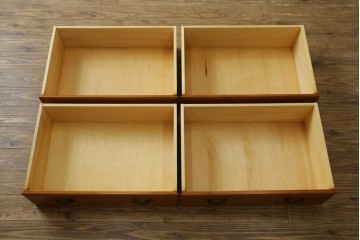 中古　美品　横浜クラシック家具ダニエル(Daniel)　アーリーアメリカン　A-104　横長整理箪笥　3段ローチェスト　定価約56万円　(R-072822)