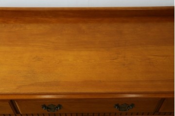 中古　美品　横浜クラシック家具ダニエル(Daniel)　アーリーアメリカン　A-104　横長整理箪笥　3段ローチェスト　定価約56万円　(R-072822)
