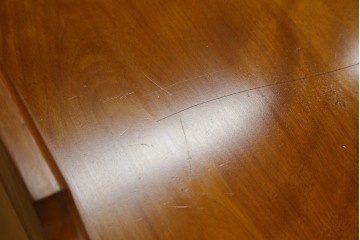 中古　美品　横浜クラシック家具ダニエル(Daniel)　アーリーアメリカン　A-104　横長整理箪笥　3段ローチェスト　定価約56万円　(R-072822)