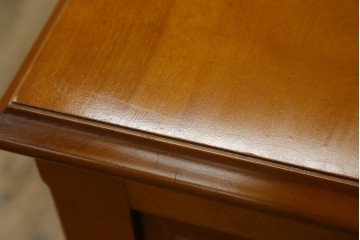 中古　美品　横浜クラシック家具ダニエル(Daniel)　アーリーアメリカン　A-104　横長整理箪笥　3段ローチェスト　定価約56万円　(R-072822)