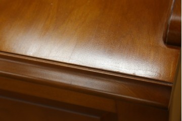 中古　美品　横浜クラシック家具ダニエル(Daniel)　アーリーアメリカン　A-104　横長整理箪笥　3段ローチェスト　定価約56万円　(R-072822)