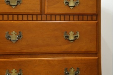 中古　美品　横浜クラシック家具ダニエル(Daniel)　アーリーアメリカン　A-104　横長整理箪笥　3段ローチェスト　定価約56万円　(R-072822)