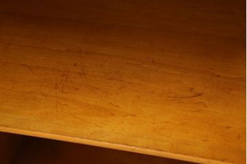 中古　横浜クラシック家具　ダニエル(daniel)　扉のないデザインがすっきりとした印象の気品漂う本棚(ブックシェルフ、飾り棚、収納棚、オープンラック)(R-072824)