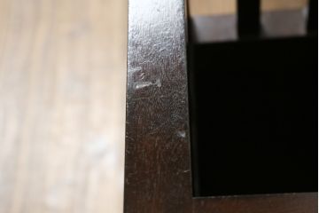 和製ビンテージ　松本民芸家具　直線的なデザインが端正な印象の傘立て(カサ立て、スタンド、ヴィンテージ)(R-072829)