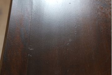 中古　美品!!　松本民芸家具　収納力たっぷり! シックな佇まいのライティングビューロー(簿記机、在宅ワーク、在宅用ワークデスク、チェスト)(R-072830)