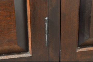 中古　超美品!!　松本民芸家具　落ち着いた色合いが魅力のサイドボード(戸棚、収納棚、サイドキャビネット)(R-072833)