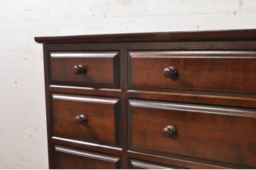 中古　超美品　松本民芸家具　落ち着きのある色味が素敵なサイドチェスト(サイドボード、引き出し、テレビ台、テレビボード)(R-072835)