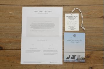 中古　美品　北欧家具　デンマーク　CARL HANSEN & SON(カール・ハンセン&サン)　Hans J Wegner(ハンス・J・ウェグナー)デザイン　CH78 MAMA BEAR CHAIR　2021年購入　洗練されたデザインが魅力的なネックピロー付きラウンジチェア(アームチェア、椅子、イス、北欧)(定価約70万円)(R-072839)