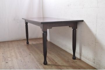 和製ビンテージ　特注品　松本民芸家具　塗り直しあり　天板水目桜　脚ナラ材　クラシカルなお部屋におすすめなダイニングテーブル(作業台、6人掛け、6P、4人掛け、4P、食卓)(R-072849)