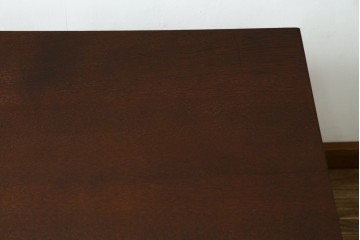 和製ヴィンテージ　希少デザイン　松本民芸家具　シンプルなデザインで使いやすい水目桜(ミズメザクラ)材と楢(ナラ)材のサイドテーブル　(R-072869)