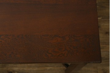 和製ヴィンテージ　希少デザイン　松本民芸家具　シンプルなデザインで使いやすい水目桜(ミズメザクラ)材と楢(ナラ)材のサイドテーブル　(R-072869)