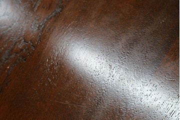 和製ヴィンテージ　希少デザイン　松本民芸家具　シンプルなデザインで使いやすい水目桜(ミズメザクラ)材と楢(ナラ)材のサイドテーブル　(R-072869)