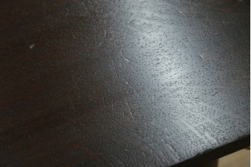 和製ヴィンテージ　希少デザイン　松本民芸家具　3本脚デザインがユニークなサイドテーブル　(R-072870)