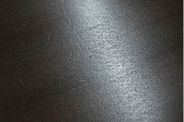 和製ヴィンテージ　希少デザイン　松本民芸家具　3本脚デザインがユニークなサイドテーブル　(R-072870)