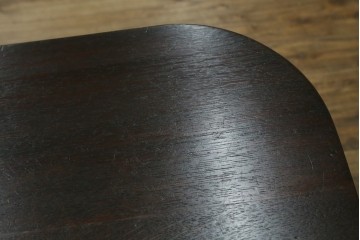 和製ヴィンテージ　希少デザイン　松本民芸家具　3本脚デザインがユニークなサイドテーブル　(R-072871)