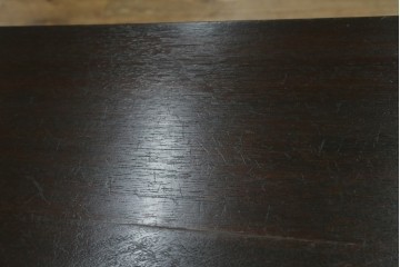 和製ヴィンテージ　希少デザイン　松本民芸家具　3本脚デザインがユニークなサイドテーブル　(R-072871)