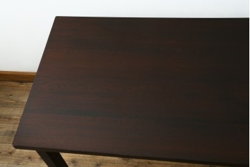 和製ヴィンテージ　松本民芸家具　希少モデル　ナラ材　シンプルなデザインで使いやすいワークデスク　(R-072872)