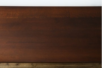 和製ヴィンテージ　松本民芸家具　希少モデル　ナラ材　シンプルなデザインで使いやすいワークデスク　(R-072876)