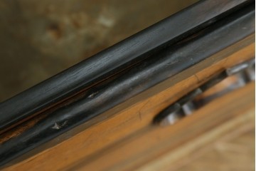 和製アンティーク　黒柿材の独特な杢目が魅力的な長火鉢　(R-072896)