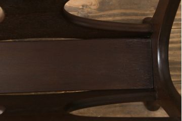 和製ビンテージ　希少な絶版品!!　オールドマルニ　maruni(マルニ木工)　和モダンな空間づくりに取り入れやすいマガジンラック(ヴィンテージ、本立て)(R-072900)