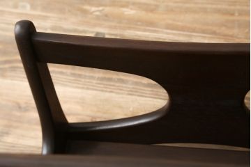 和製ビンテージ　希少な絶版品!!　オールドマルニ　maruni(マルニ木工)　和モダンな空間づくりに取り入れやすいマガジンラック(ヴィンテージ、本立て)(R-072900)