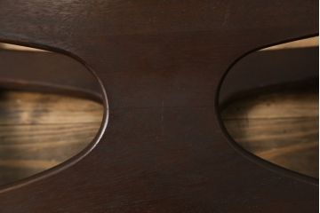 和製ビンテージ　希少な絶版品!!　オールドマルニ　maruni(マルニ木工)　和モダンな空間づくりに取り入れやすいマガジンラック(ヴィンテージ、本立て)(R-072900)