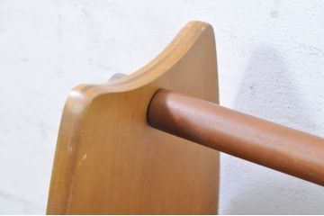 和製ビンテージ　凝ったデザインが珍しいマガジンラック(本立て、収納、ヴィンテージ)(R-072902)
