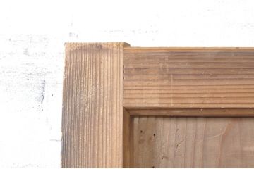 アンティーク建具　落ち着いた和の空間を演出するガラス帯戸1枚(引き戸、板戸)(R-072924)