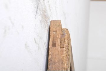アンティーク建具　落ち着いた和の空間を演出するガラス帯戸1枚(引き戸、板戸)(R-072924)