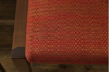 中古　カリモク家具(karimoku)　domani(ドマーニ)　Excel-Life(エクセルライフ)　ウォールナット材　シンプルなデザインが美しいダイニングチェア2脚セット　定価(2脚合計)約26万円　(R-072926)