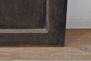 アンティーク建具　和モダンな空間作りにおすすめ!凝った作りの障子帯戸4枚セット(引き戸、障子戸)(R-072933)