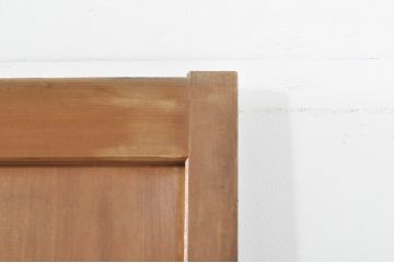 アンティーク建具　美しい木味が魅力的な無双戸4枚セット(引き戸、板戸、格子戸)(R-072935)