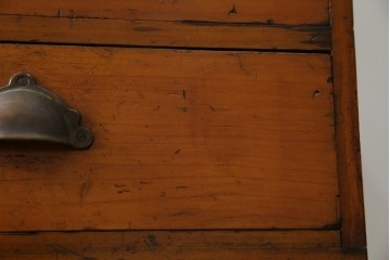 和製アンティーク　横に並べても使える!!　引き出し18杯　レトロな見た目と収納力が魅力的な収納箪笥　(R-072954)