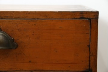 和製アンティーク　レトロな雰囲気溢れる収納箪笥　(R-072955)