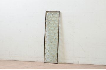 未使用品　陽炎(かげろう)　デットストック品のステンドグラス(建具、ドア、窓、照明、衝い立て、衝立、つい立て)(定価約7万9千円)(R-072985)